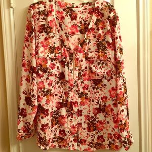 Candies Floral Blouse